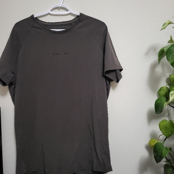 Men's Brown Alphalete T Shirt - Picture 1 of 3